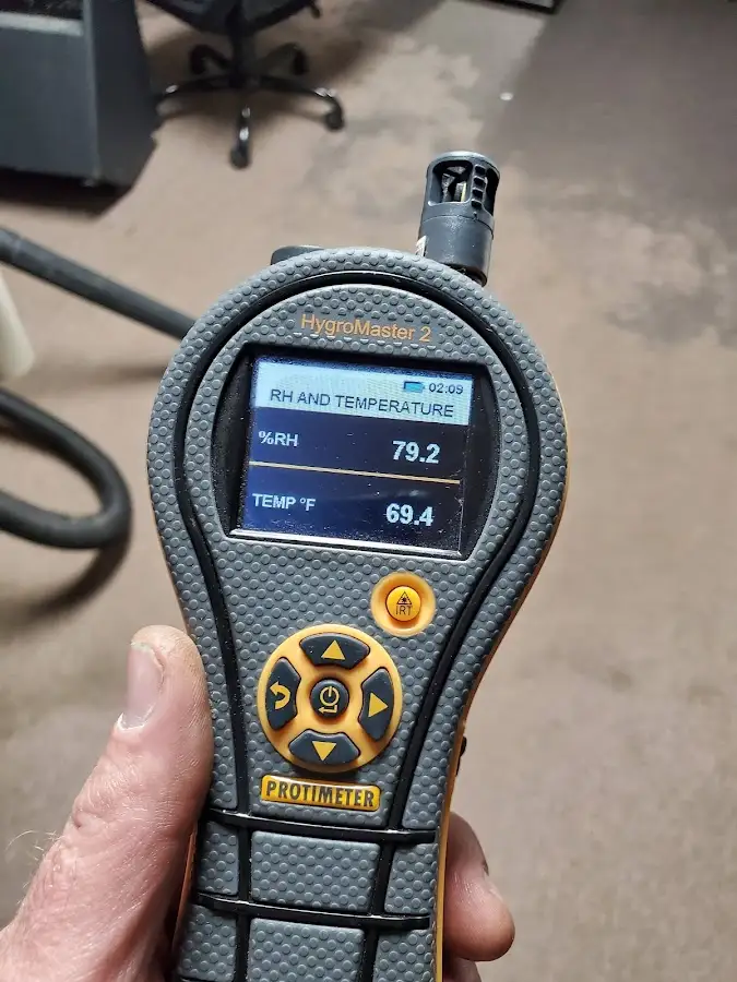 Moisture meter humidity assessment for Mold Remediation & Removal in Golden Valley